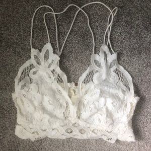 Free people lace bralette XS